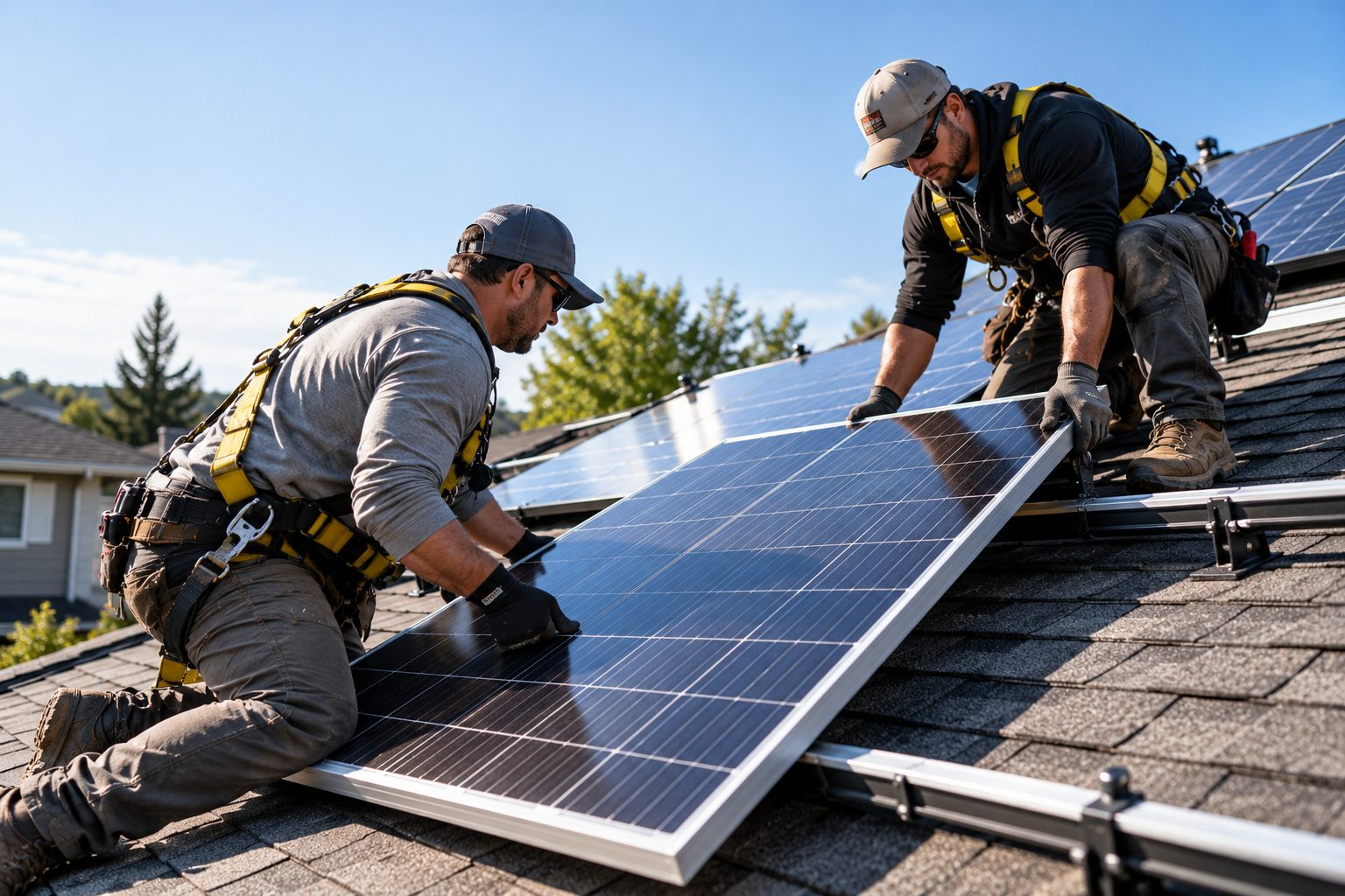Commercial Solar Installation