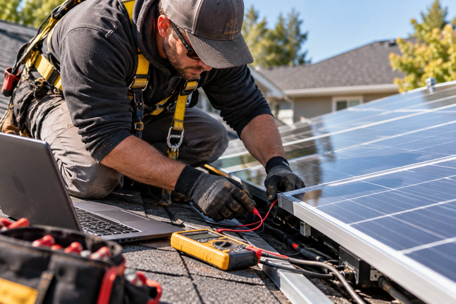 Commercial Solar Installation